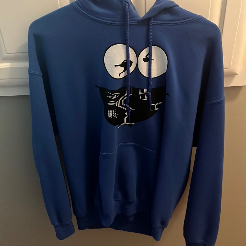 Cookie Monster Hoodie from a small business